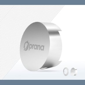 Vindhtte i rustfri stl til Prana 200